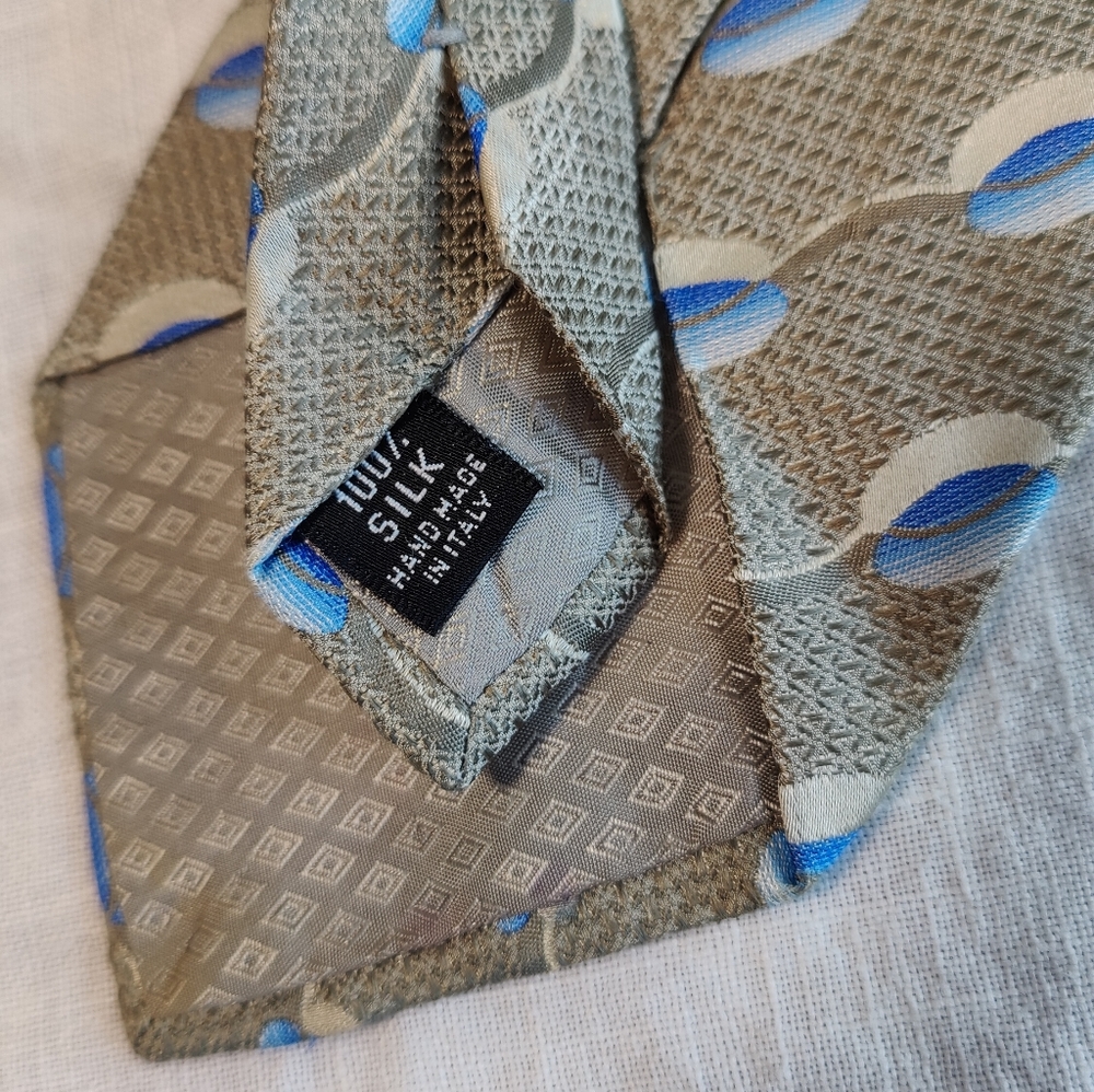 Luciano Gatti Elite tie 100% Silk made in Italy - Picture 6 of 6